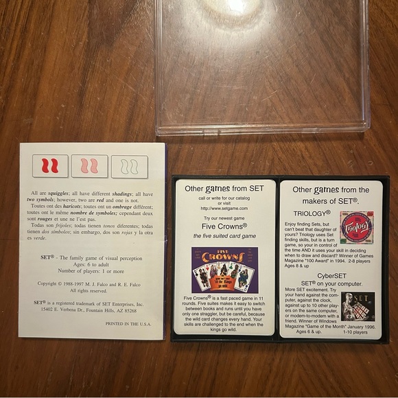 Vintage SET The Family Game of Visual Perception Card Game - Complete - Picture 2 of 6